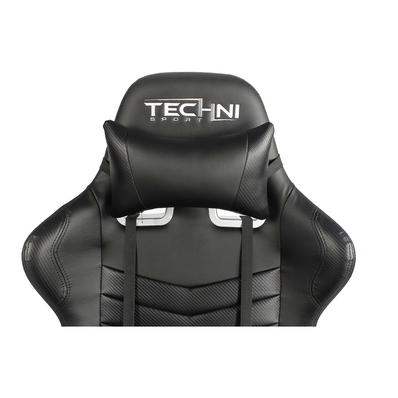 Techni Sport TS-5100 Ergonomic High Back Racer Style PC Gaming Chair, Carbon Fiber, Black RTA-TS51-BK