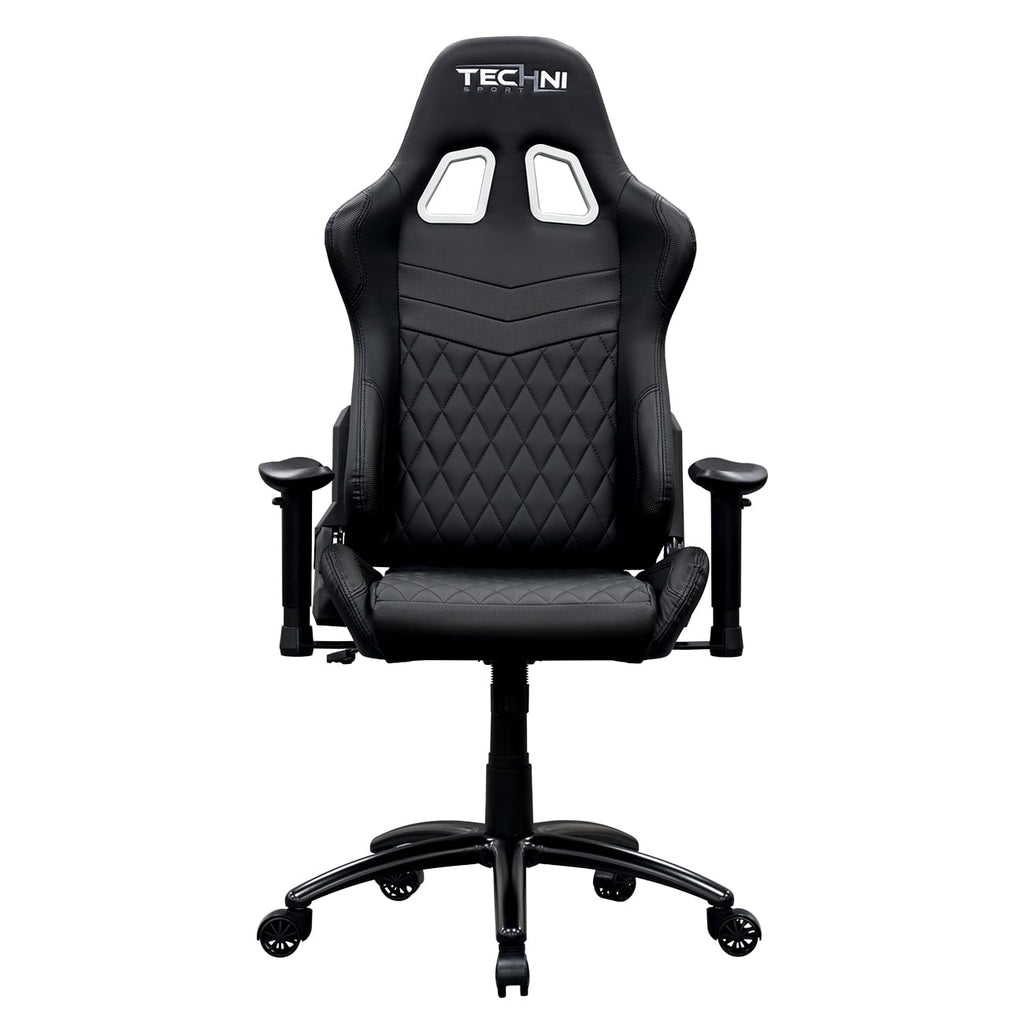 Techni Sport TS-5100 Ergonomic High Back Racer Style PC Gaming Chair, Carbon Fiber, Black RTA-TS51-BK