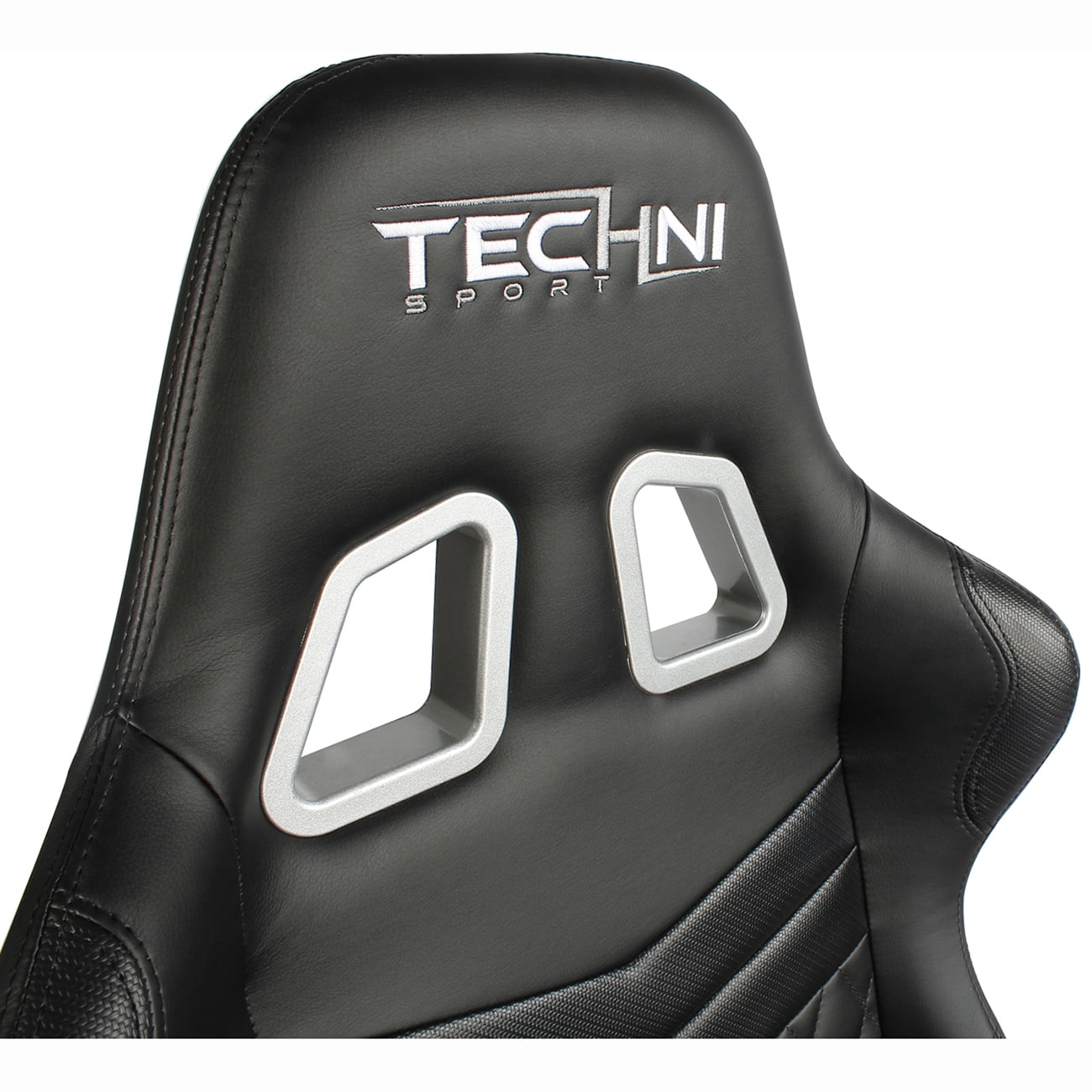 Techni Sport TS-5100 Ergonomic High Back Racer Style PC Gaming Chair, Carbon Fiber, Black RTA-TS51-BK