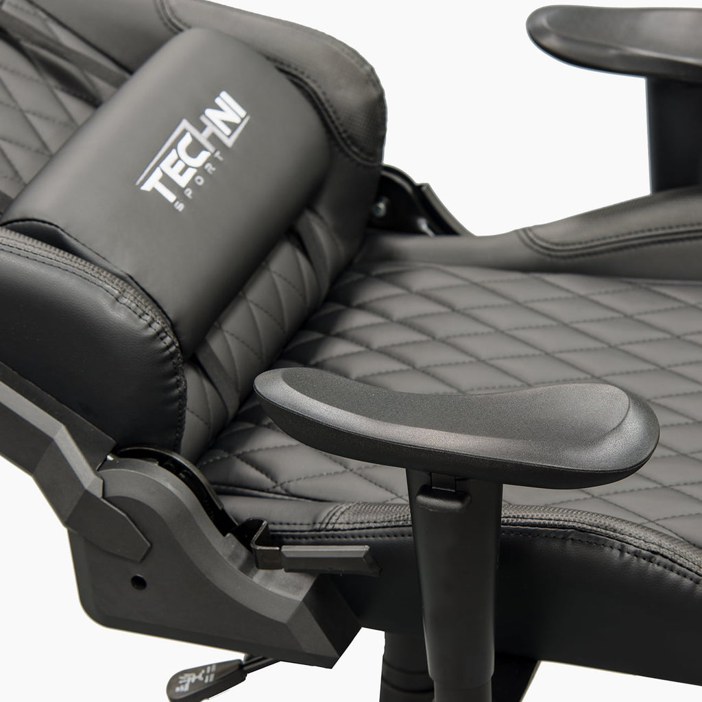 Techni Sport TS-5100 Ergonomic High Back Racer Style PC Gaming Chair, Carbon Fiber, Black RTA-TS51-BK