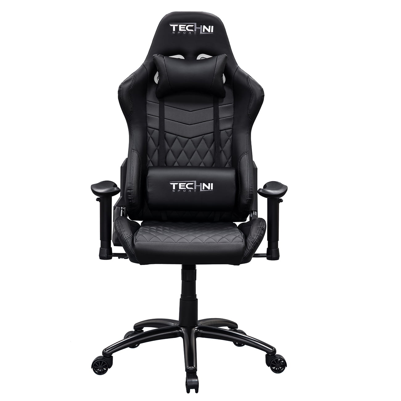 Techni Sport TS-5100 Ergonomic High Back Racer Style PC Gaming Chair, Carbon Fiber, Black RTA-TS51-BK