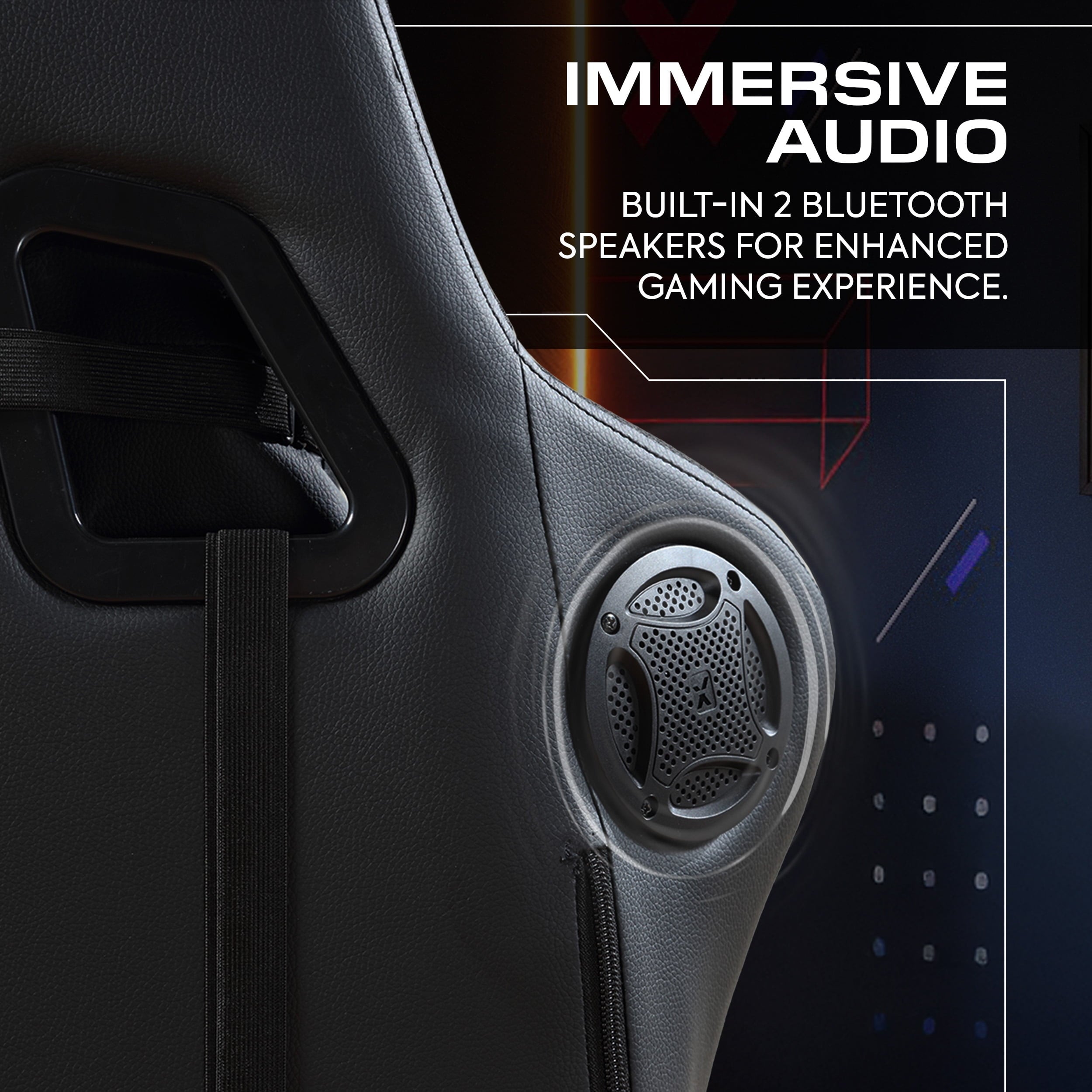 X Rocker Honeycomb Faux Leather PC Gaming Chair