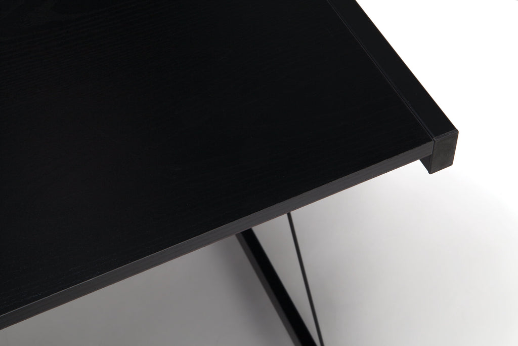 OFM Essentials Collection Racing Style Gaming Chair and 60" L-Shaped Desk, Office Bundle, in White/Black (PKG-W-E02-WH-BLK)